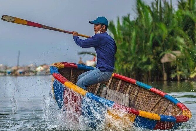 Cooking Class and Coconut Basket Boat Ride by Hangcoconut - Bay Mau Coconut Forest: a war-shelter turned paddle playground