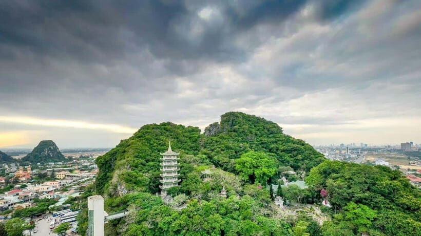 From Da Nang: Marble Mountains - Hoi An afternoon tour - From hotel pickup to Marble Mountains viewpoints