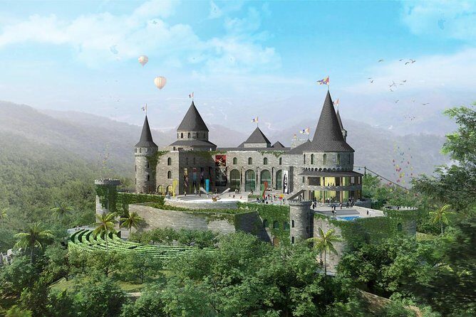 Golden Bridge and Ba Na Hills Full Day From Hoi An City - French Village, Campanile, and the temple circuit