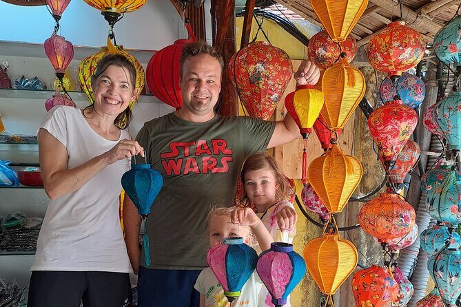 Hoi An City tour -Lantern Making and Silk Making process - Lantern making in Hoi An: what the experience feels like