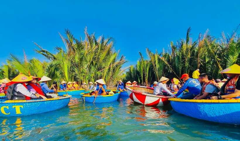 Hoi An: Coconut Basket Boat Rides with Two-way Transfers - The Bamboo Basket Boat Race: Where Everyone Gets Smiling