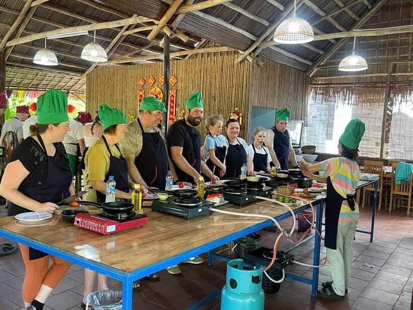 Hoi An: Cooking Class, Crab Fishing-Basket Boat, Market Tour - Crab fishing part: what to expect when you try