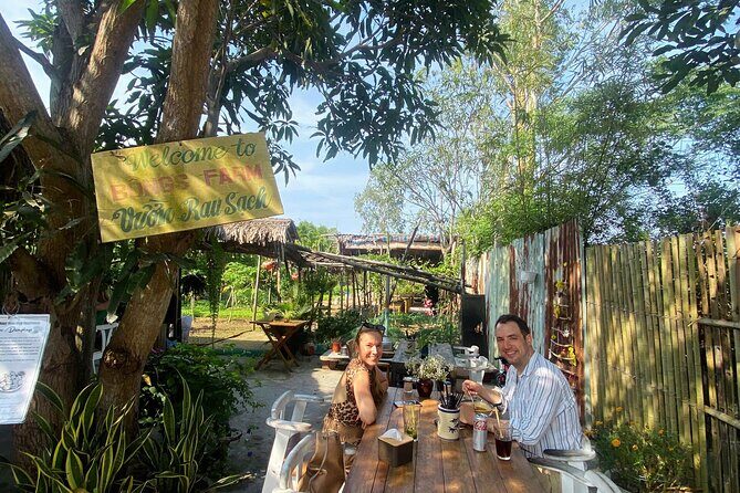Hoi An Cooking Class - Traditional Chinese Dumpling - The meal in the garden: why you should go hungry
