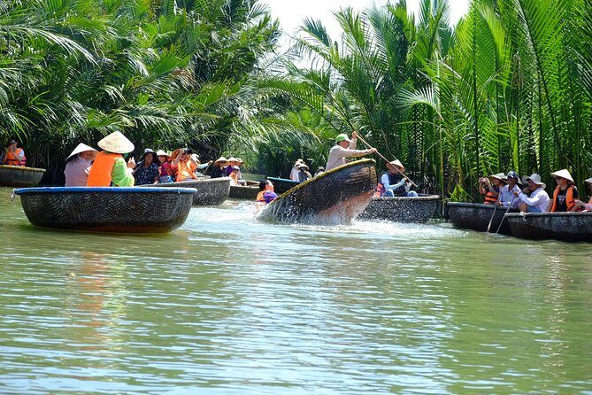Hoi An Countryside bike tour, Basket boat and Cooking class - Eco-Village Cam Thanh and the bamboo basket boat: where the water story begins