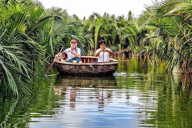 Hoi An Eco Tour & Cooking Class ( local market ,basket boat ,fishing,cooking ) - Coconut-Palm Water and the Real Work of Catching Crabs