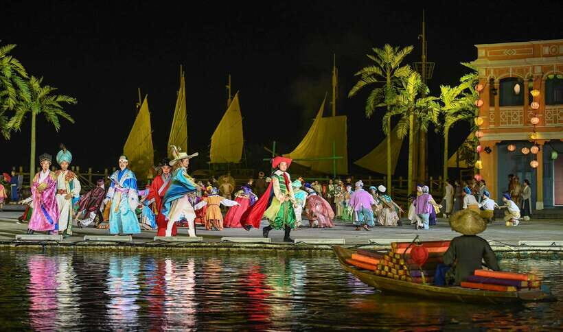 Hoi An Memories Land Entry Ticket with Show - A Hoai River show that feels like history in motion