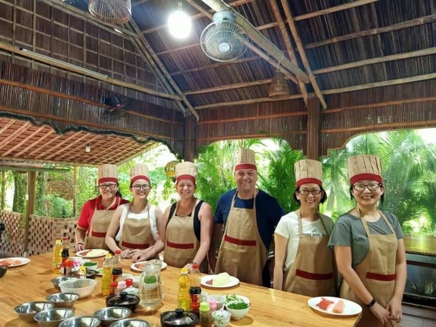 Hoi An : Vegetarian Cooking Class W Optional Coconut Village - Entering The Day: Hotel Pickup, Timing, and What Changes