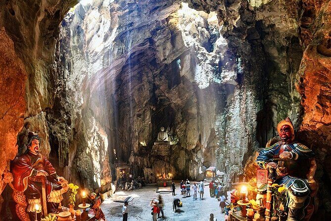 Lady buddha, marble mountain & Hoi An Ancient town by private car - Morning Logistics That Make the Day Feel Easy
