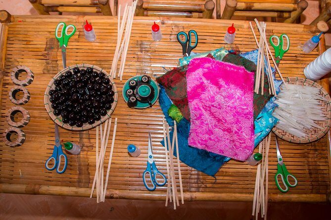 Lantern Making Class - The Craft Stuff: Bamboo Frame, Silk Folding, and Shape Choices