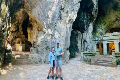Marble Mountain-Monkey Mountain( Lady Buddha)- Private Tour - Marble Mountain cave climb: Tang Chon, Huyen Khong, Van Thong