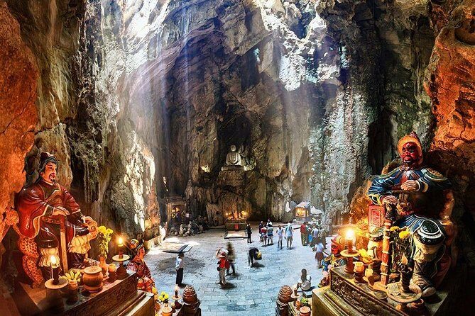 Marble Mountains-Am Phu Cave-Monkey Mountains from Hoi An/Da Nang - From Hoi An pickup to Da Nang arrival: the easy start